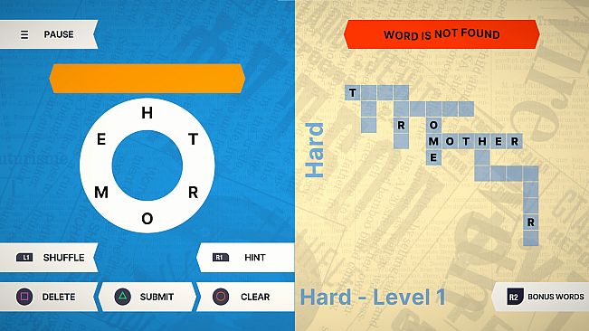 Wheel of Words: Crossword