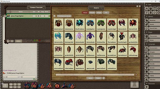 Fantasy Grounds - Devin Night Animated Token Pack 146: Demonic Horde