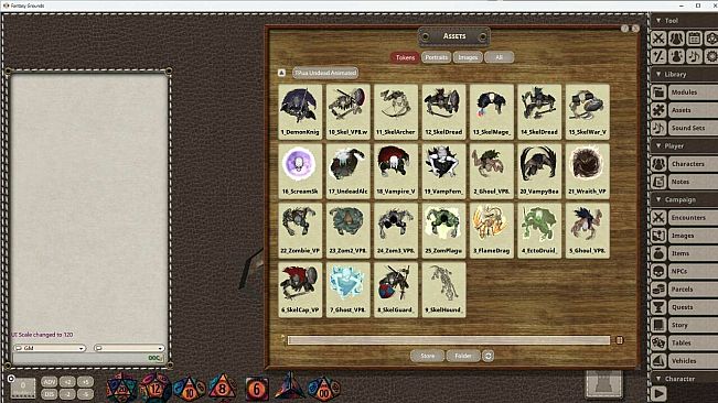 Fantasy Grounds - Devin Night Animated Token Pack Undead