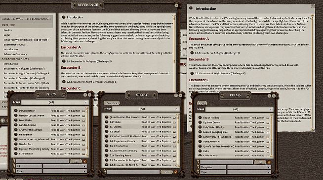 Fantasy Grounds - Road to War: The Equinox Crown (5E)