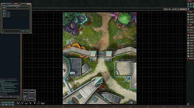 Fantasy Grounds - Starfinder Flip-Mat: Second Edition Playtest Multi-Pack