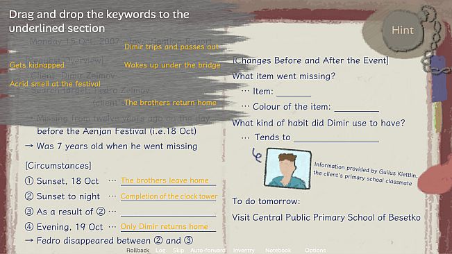 Kisen: Seeker of Aenjan City