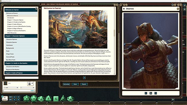 Fantasy Grounds - Dungeons & Dragons Forgotten Realms Heroes of Faerun
