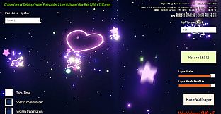 Video 2 Live Wallpaper - Star Rain (Video Wallpaper)