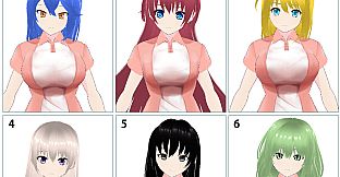 RPG Maker 3D Character Converter - Gee-kun-soft character 02 nurse