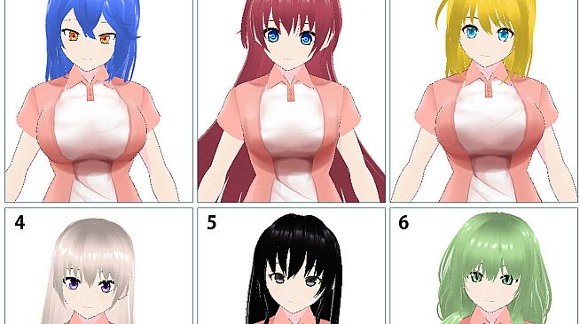 RPG Maker 3D Character Converter - Gee-kun-soft character 02 nurse