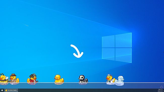 Tiny Ducks: Desktop Bath