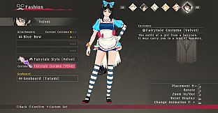 Tales of Berseria - Japanese, Fairy, and Menagerie Costumes Set