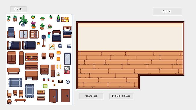 Pixel Room Stickers
