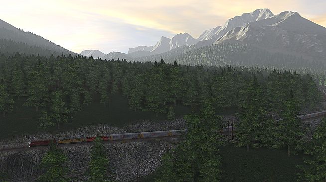 Trainz 2019 DLC - Canadian Rocky Mountains Ottertail to Castle Jct
