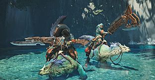 Monster Hunter Wilds - Photo Pose: Seikret Battle-Ready Pose