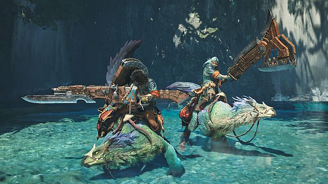 Monster Hunter Wilds - Photo Pose: Seikret Battle-Ready Pose