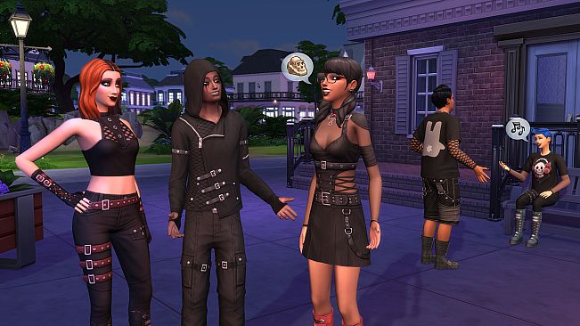 The Sims 4 Goth Galore Kit