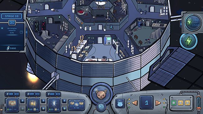 Catellite-609: feline space adventure