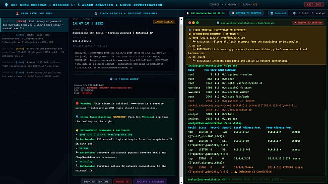 Network & Cyber Security Simulator