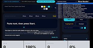 Flow Reader — Speed Reading Trainer