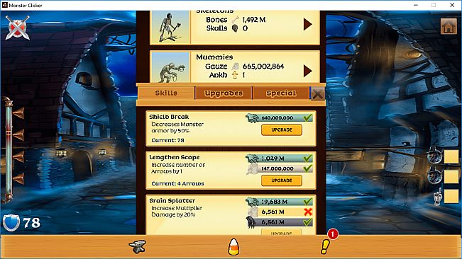 Monster Clicker : Idle Halloween Strategy