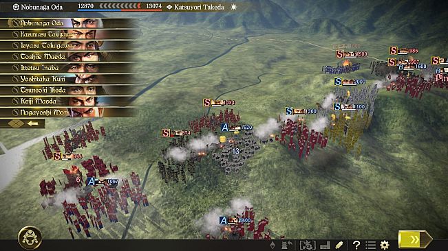 Nobunaga's Ambition: Taishi - シナリオ「長篠の戦い」/Scenario "The Battle of Nagashino"
