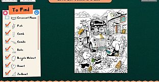 INK ENIGMA: Coloring Hidden Objects