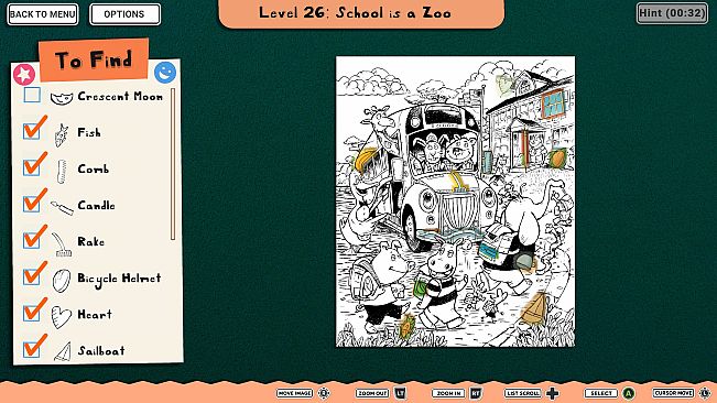 INK ENIGMA: Coloring Hidden Objects