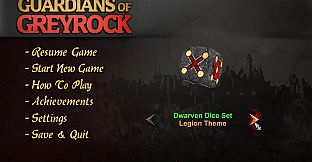 Guardians of Greyrock - Dice Pack: Dwarven Set