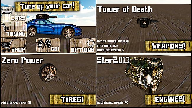 Cars and Guns: Paper Parts