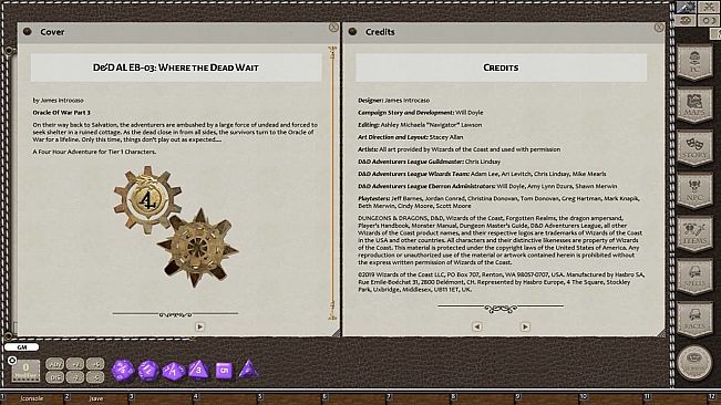 Fantasy Grounds - D&D Adventurers League EB-03 Where the Dead Wait