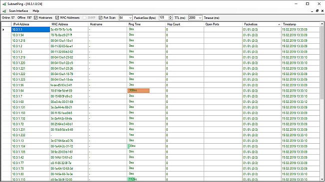 SubnetPing