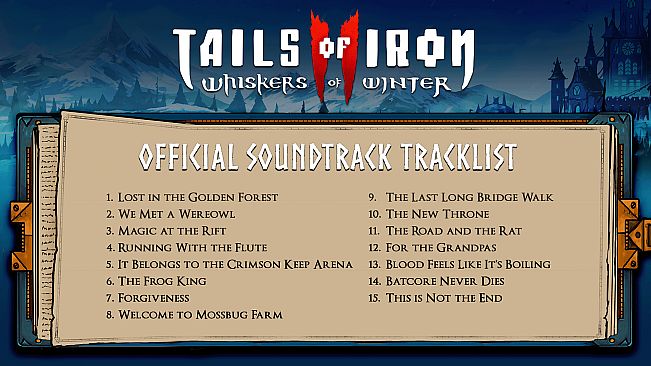 Tails of Iron 2: Whiskers of Winter - Digital Official Soundtrack