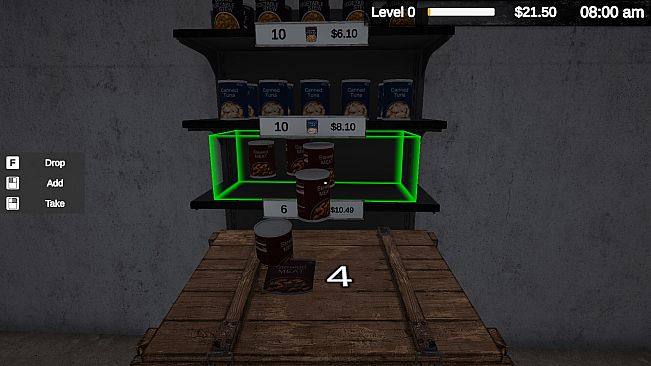 Quarantine Market Simulator