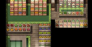RPG Maker MZ - KR Fantasy Market - Grocery Tileset