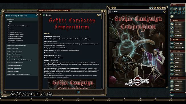Fantasy Grounds - Gothic Campaign Compendium