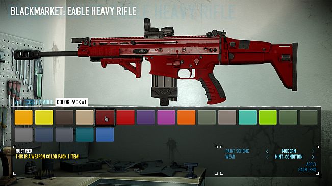 PAYDAY 2: Weapon Color Pack 1