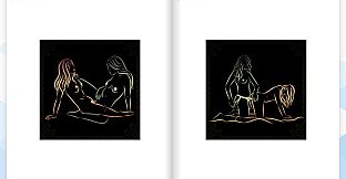 LineArt Jigsaw Puzzle - Erotica 4 ArtBook