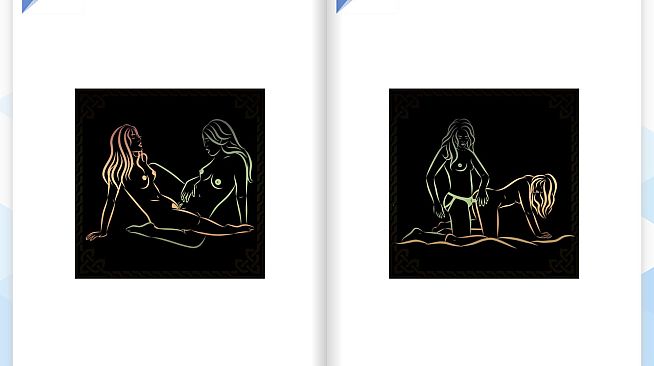 LineArt Jigsaw Puzzle - Erotica 4 ArtBook