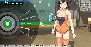 Kandagawa Jet Girls - Bunny Costume (Carrot Orange)