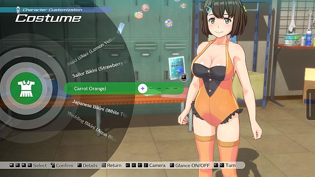 Kandagawa Jet Girls - Bunny Costume (Carrot Orange)
