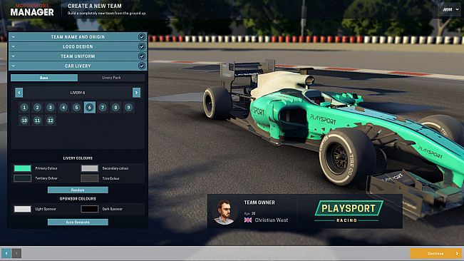 Motorsport Manager - Create Your Own Team