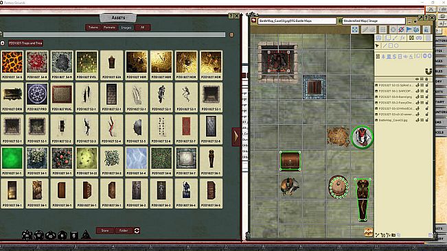 Fantasy Grounds - Pathfinder RPG - Traps and Treasure Pawns