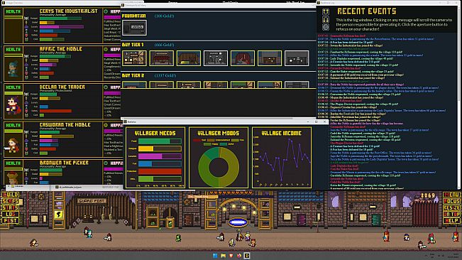 Desktopia: A Desktop Village Simulator