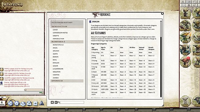 Fantasy Grounds - Pathfinder RPG - Bestiary 1 Pack (PFRPG)