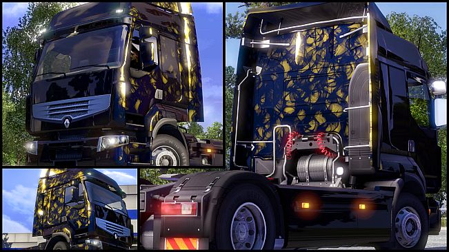 Euro Truck Simulator 2 - Metallic Paint Jobs Pack