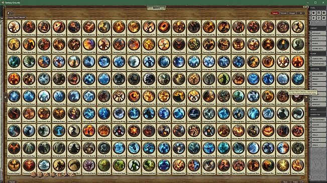 Fantasy Grounds - Fantasy Token Collection - Elemental 01