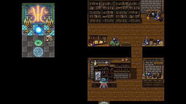 RPG Maker MZ - Wizard Castle Inner Tiles