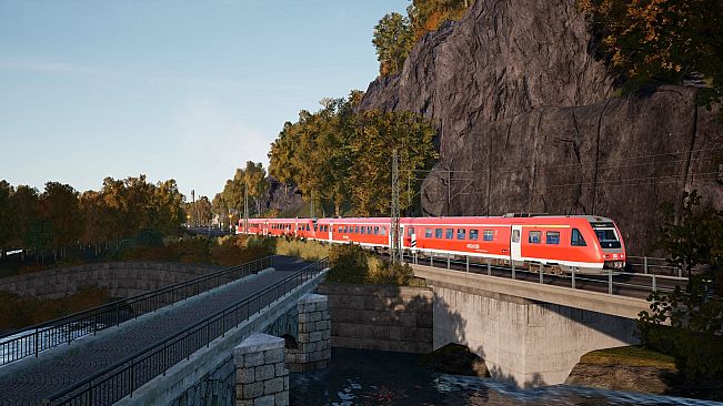Train Sim World 4 Compatible: Tharandter Rampe: Dresden - Chemnitz Route Add-On