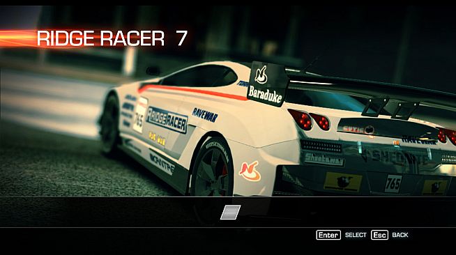 Ridge Racer Unbounded - Ridge Racer 7 Machine Pack