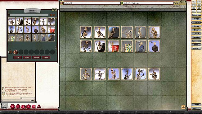 Fantasy Grounds - Skeleton Horde - Token Pack