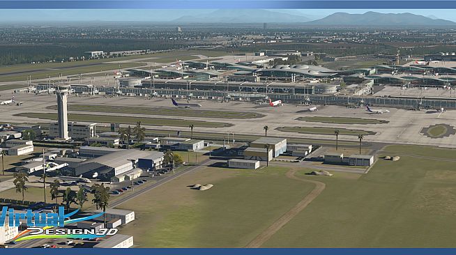 X-Plane 11 - Add-on: Aerosoft - SCEL Intl. Airport & Santiago City 2020