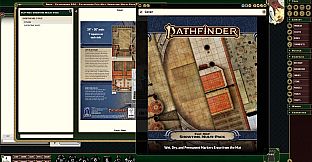 Fantasy Grounds - Pathfinder RPG - Pathfinder Flip-Mat: Showtime Multi-Pack
