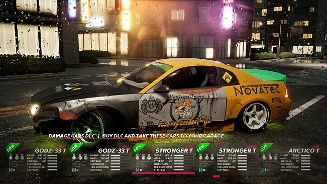 OverDrift Festival - Damage Cars Pack